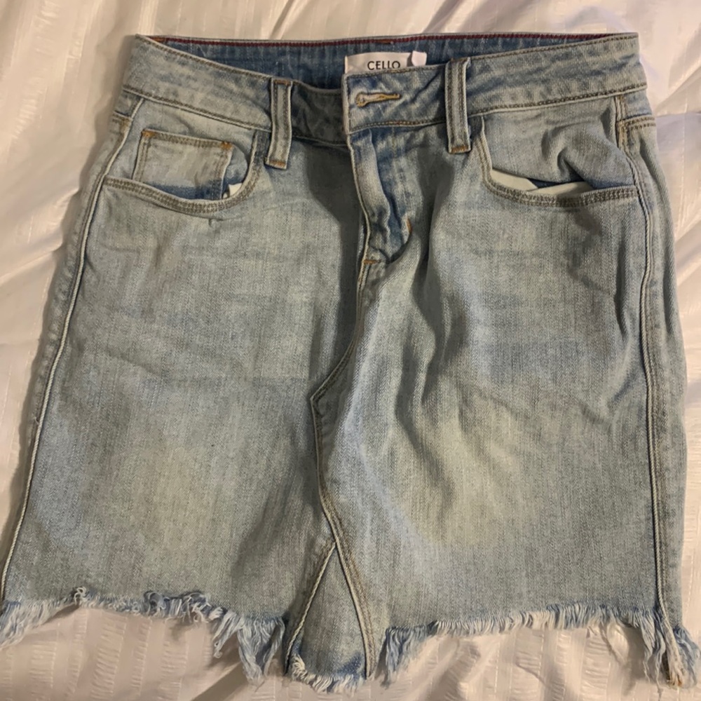 Jean skirt